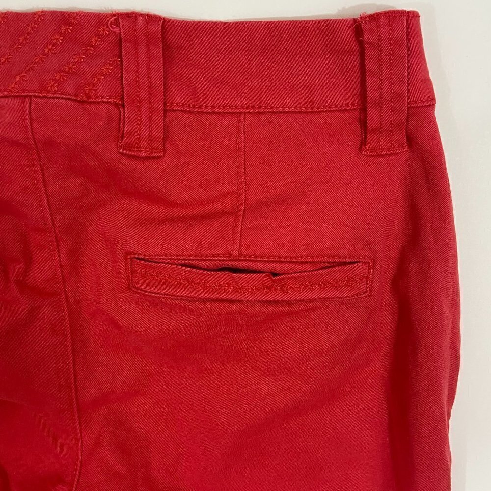 JAG Jeans Women's Size 4 (29 x 26) Mid Rise Ankle Skinny Cropped Coral - Picture 9 of 10